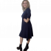MACY DROPPED HEM DRESS