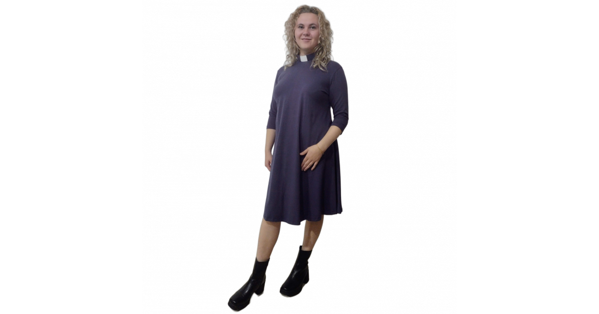 MERYL ZIPPED SWING DRESS