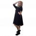 MAYA RAINBOW TRIM SKATER DRESS MAYA RAINBOW TRIM SKATER DRESS