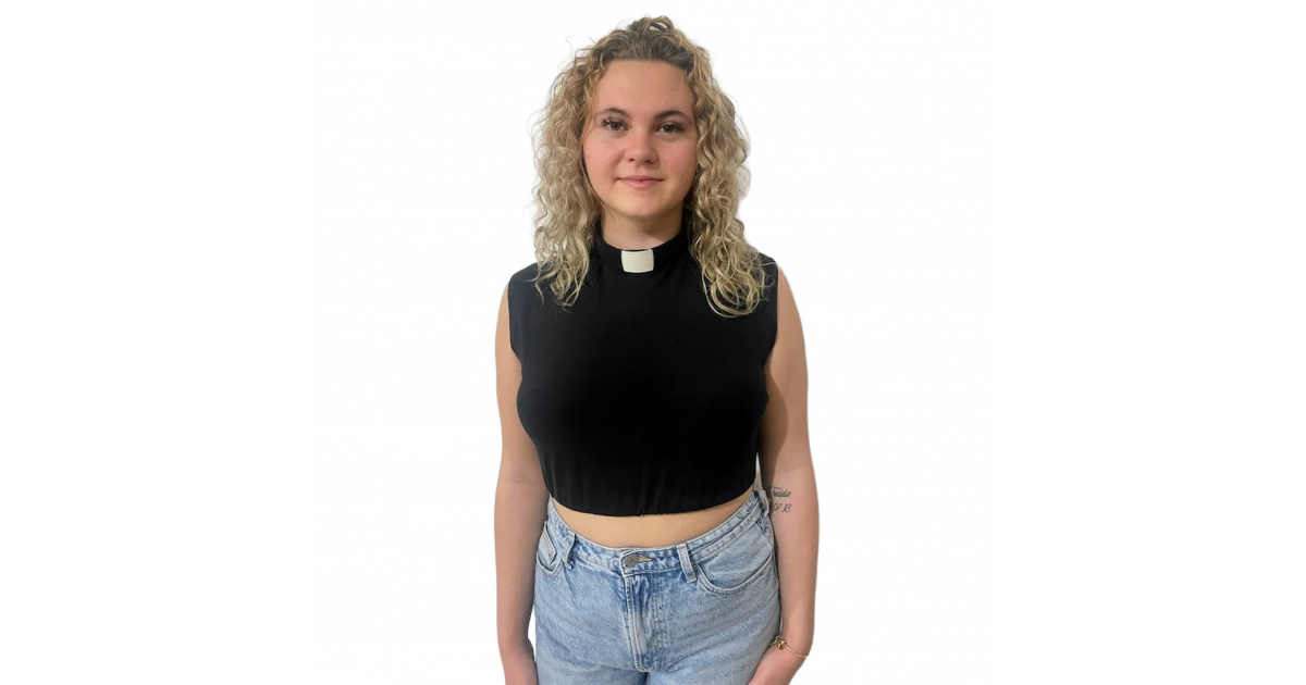 MABEL ZIPPED CROP TOP