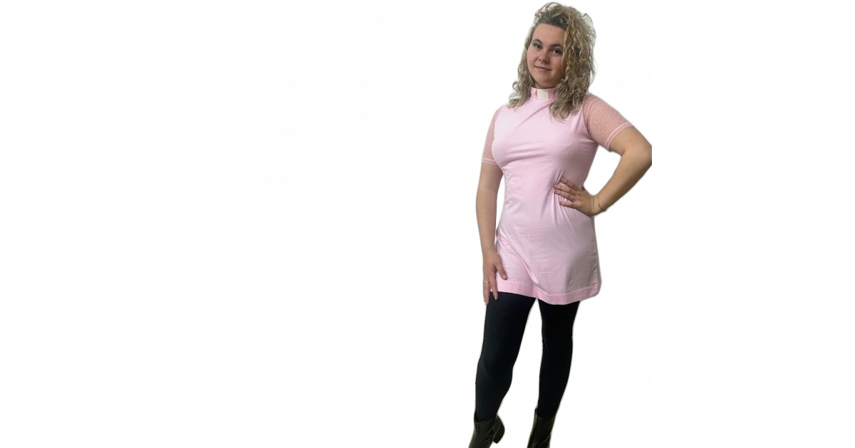 MATILDA MESH SLEEVE TUNIC MATILDA MESH SLEEVE TUNIC