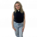 MARGARET ZIPPED SLEEVELESS TOP