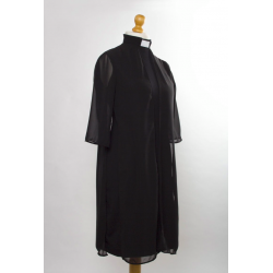 MEREDITH CHIFFON PANEL DRESS