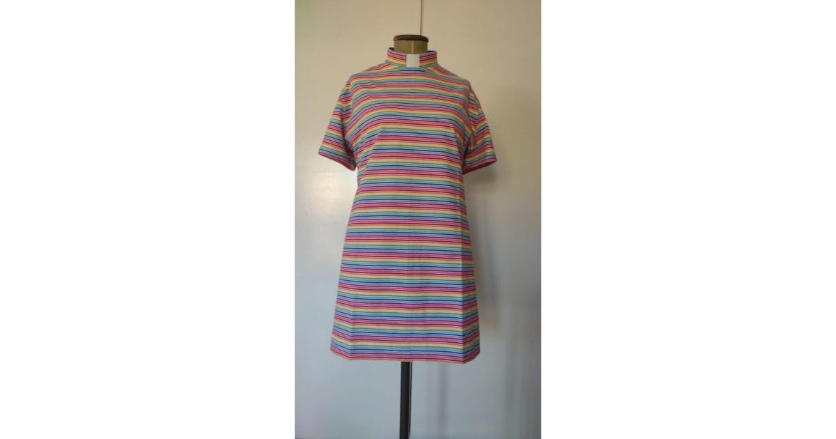 MILLIE A-LINE RAINBOW TUNIC