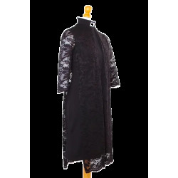 MIRIAM LACE PANEL DRESS