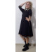 MAYA RAINBOW TRIM SKATER DRESS