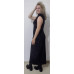 MONIQUE LONG VELVET DRESS