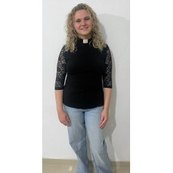 MARGOT LACE SLEEVED TOP