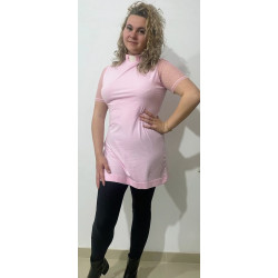 MATILDA MESH SLEEVE TUNIC