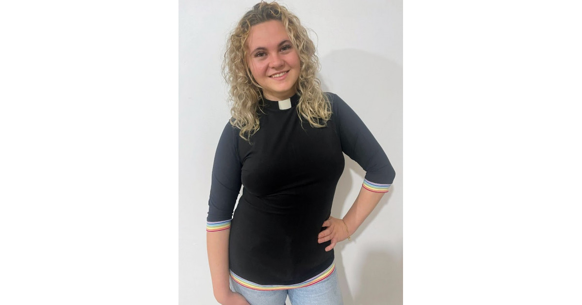 MOLLY RAINBOW TRIM TUNIC