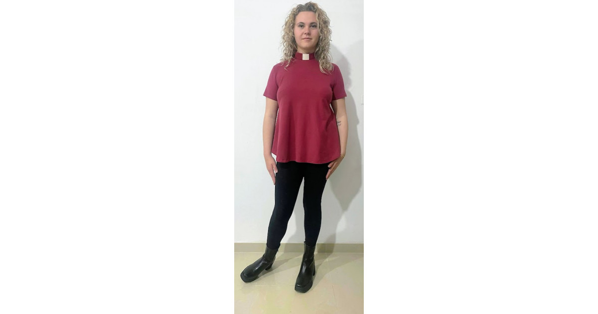MERYL ZIPPED SWING TOP