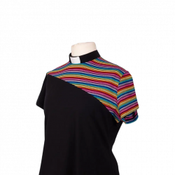 MIA ASYMMETRIC RAINBOW SKATER DRESS MIA ASYMMETRIC RAINBOW SKATER DRESS